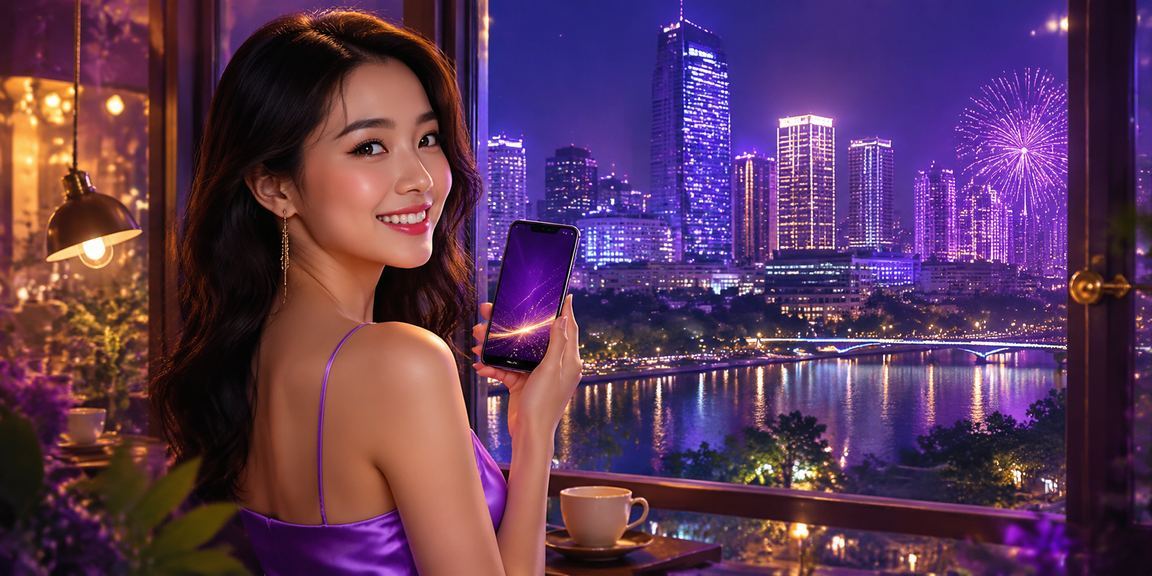 Người chơi tại Hà Nội kiểm tra tiền thưởng cashback và số dư tài khoản trên điện thoại bên ly cà phê